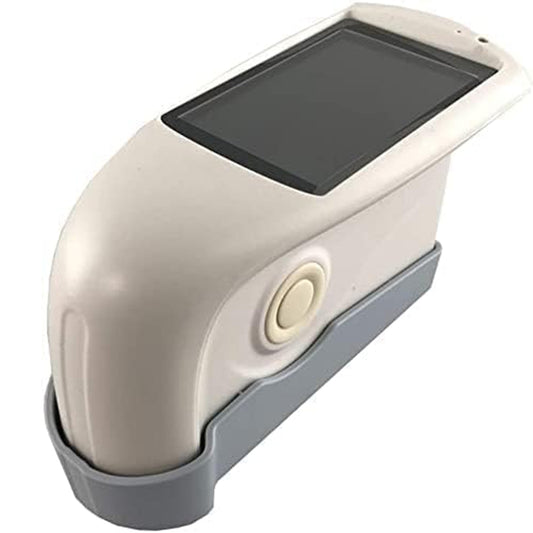 QIUSUO 60 Degree Gloss Meter Digital Glossmeter with Measuring Area (mm) 9X15 Measurement Range 0~1000GU Errors ±1.2 , ± 1.2% Display 5 Sets of Measurement Data Large Touch Screen Operation for Gloss Measurement and Gloss Data Transmission