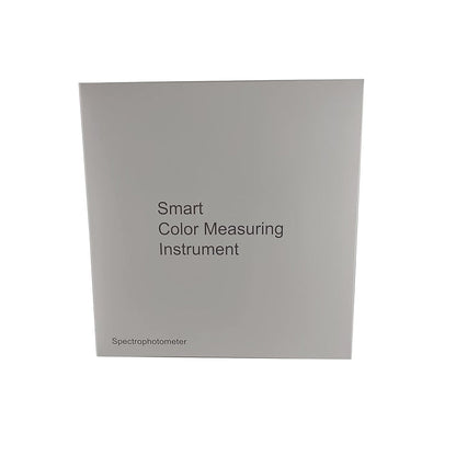 QIUSUO Digital Colorimeter Color Measurement Tool with Aperture 6mm Visual Observation Method D/8 SCI Wavelength Range 400-700nm Reflectance Determination Range 0-200% for Coating Ceramic Plastic Paint Measurement