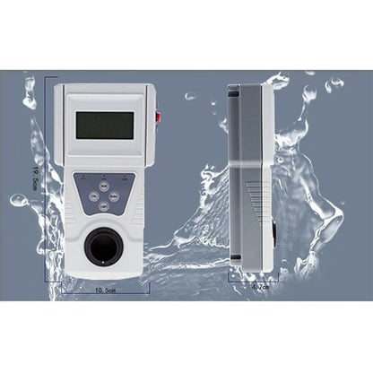 QIUSUO Digital Turbidity Meter Turbidity Measurement Device with Formazine Standard Turbidity Solution Measurement Range 0 to 50 NTU Resolution 0.01 NTU