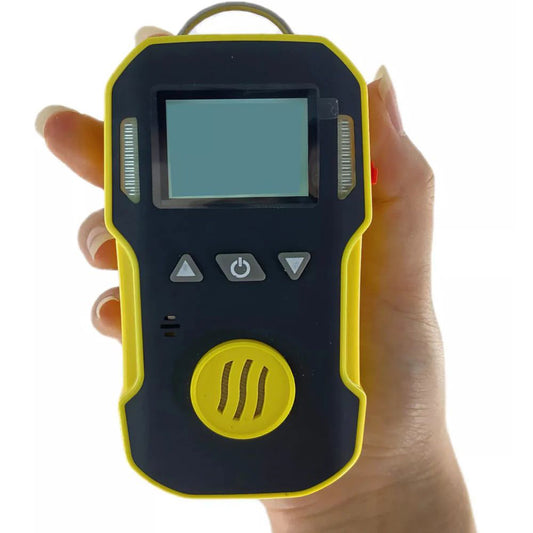 QIUSUO Portable H2 Gas Detector Hydrogen Detectors with Range 0-1000ppm Resolution Ratio1ppm  L-Alarm 50ppm H-Alarm 150ppm Working Time≧8h Continuously Accuracy≦ 5% F.S. for Making Continuous Detection to Combustible and Toxic Gases