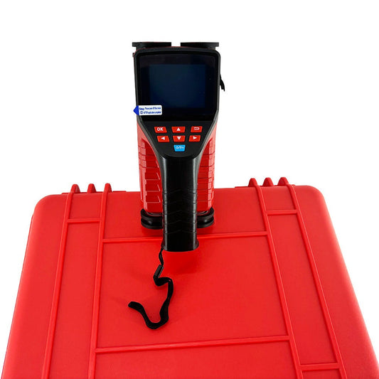 QIUSUO Integrated Rebar Scanner for Concrete Digital Concrete Rebar Locator with Protective Layer Thickness Calibration Range 0 ~ ±50 mm Rebar Diameter Setting Range φ6mm~φ50mm Distance Accuracy ±1mm 5 Kinds Of Theme Choice