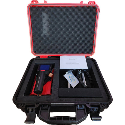 QIUSUO Integrated Rebar Scanner Concrete Rebar Locator Scanner with Bar Diameter Φ6mm～Φ50mm USB Interface Waveform Network Profile Multi-Mode for Steel Bar Thickness
