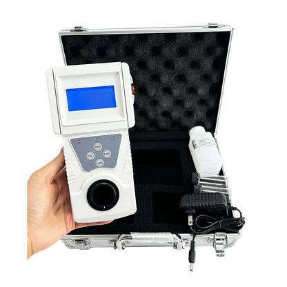 QIUSUO Portable Turbidimeter Water Turbidity Meter Turbidity Measurement with Formazine Standard Turbidity Calibration Solution Minimum Indication 0.01 NTU Measurement Range 0 to 400 NTU Regular price