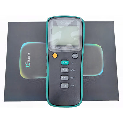 QIUSUO Handheld Fluxgate Magnetometer High Sensitive Magnetometer Fluxmeter with Measuring Range 0~2000μT Accuracy 2% 5-Digits Display Linearity ± 0.5% for Fragmentation Processing Security Check