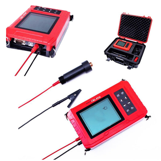 QIUSUO Rebar Corrosion Detector Digital Rebar Corrosion Detector Rebar Rust Tester with Data Storage Function USB Port Measurement Potential ±999mV Accuracy ±1 mV for Determine the Degree of Corrosion of Steel Bar in the Concrete Structures