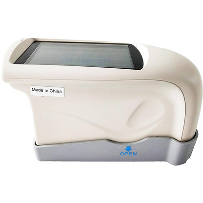 QIUSUO 20/60/85° Gloss Meter Triple Angle Gloss Meter with Measuring Range 20°:0~1000GU 60°:0~1000GU 85°：0~160GU Connect to PC Storage Basic Mode 1000 Measuring Time 0.1s Display 5 Sets Of Measurement Data Good For Comparison