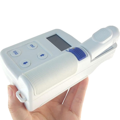 QIUSUO Chlorophyll Meter Digital Plant Nutrition Tester with Nitrogen Content Measuring Range 0.0-99.99mg/g Leaf Temperature Measuring Range -10-99.9℃ High Measurement Accuracy Multi-functional USB Interface