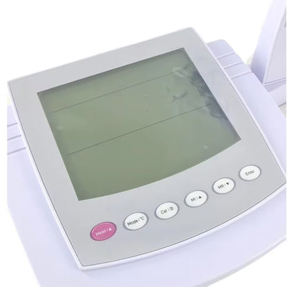 QIUSUO Lab Br Ion Meter Bromide Ion Concentration Tester with Calibration Fluid Range 0.4 to 81000 ppm Accuracy±0.5% F.S. 2 to 5 Points Calibration Automatic Electrode Diagnosis for Testing Br Ion