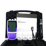 QIUSUO Prtable F Ion Meter Fluorine Ion Concentration Tester with  Accuracy ±0.5% F.S. Calibration Fluid Range 0.02 to 1900 ppm  Range 0 to 105°C / 32 to 221°F USB Communication Interface