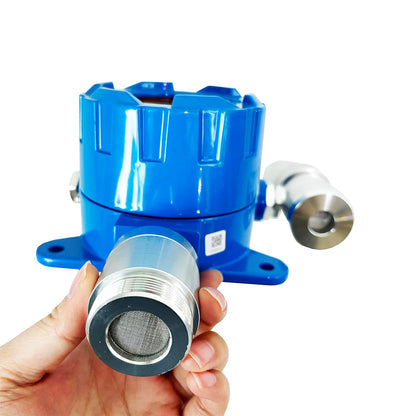 QIUSUO C6H6 Gas Detector Fixed Benzene Gas Detector with Measuring Range 0-100ppm Resolution 1ppm L-alarm 10ppm H-alarm 20ppm Installation Method Wall-Mounted for Testing Toxic and Combustible Gases