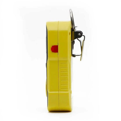 QIUSUO Hydrogen Cyanide Gas Detector Handheld HCN Gas Detector with Resolution 0.1ppm Accuracy≦ 5% L-alarm 5ppm H-alarm 10ppm Range 0-50ppm Explosive Proof Housing High Concentration Protection