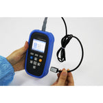 QIUSUO 3-Axis Fluxgate Magnetometer Digital Triaxial Fluxgate Magnetometer with Range 0 to 500μT Accuracy 2% Resolution 10nT USB Interface Alarm Function of Exceeding the Upper/Lower Limit
