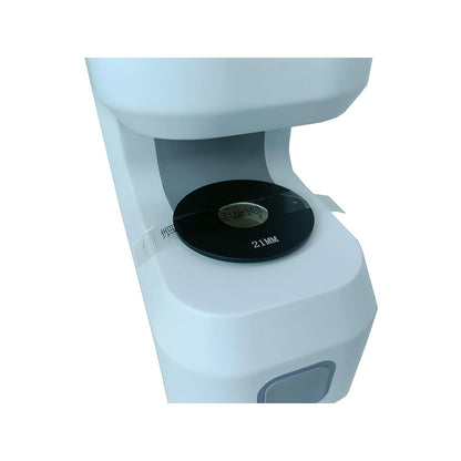 QIUSUO Transmission Haze Meter Handheld Haze Meter with Aperture 21mm Resolution 0.1% Sample Size Thickness≤40mm Massive Storage 2.8 Inch Touch Screen CIE-A CIE-C CIE-D65 Light Source  ASTM Standard DC 5V/2A for Film Glasses Haze and Transmittance Test