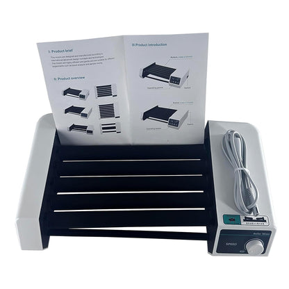 QIUSUO Laboratory Roller Mixer Test Tube Roller Mixer with 6 Rolls Speed Range of 20-80rpm Brushless Motor Max Capacity 12 * 50ml Centrifuge Tube / 0.6kg Horizontal Rolling