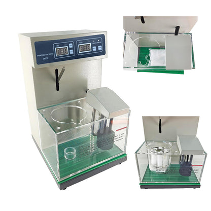 QIUSUO Disintegration Testers Single Basket Disintegration Tester with Number of Lifting Baskets 1 Number of Hanging Basket Glass Tubes 6 Automatic Temp Control Accuracy ±0.5℃ Temp Presetting Range (20～45)℃