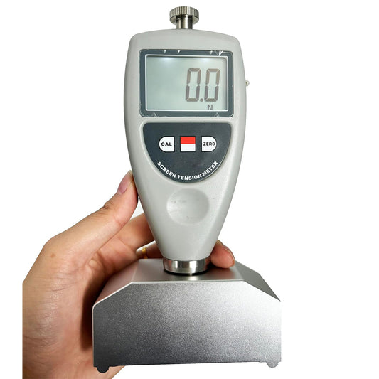 QIUSUO Digital Screen Printing Tension Meter Digital Silk Screen Tension Tester with High Accuracy LCD Digital Display Eliminating Reading Error Unit Conversions Between N/cm and kg/cm Display Range 0~50 N/cm Measurement Range 7~40 N/cm Resolution 0.1