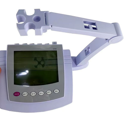 QIUSUO Benchtop Nitrate Ion Meter NO3 Ion Meter with Range -1999.9 to 1999.9 mV Accuracy ±0.5% F.S. Measurement Units ppm mg/L mol/L mmol/L 2 to 5 Points Calibration USB Communication Interface for Analyzing Nitrate Ion