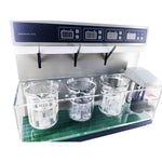 QIUSUO Disintegration Testers Laboratory Disintegration Testers with Temperature Preset Range (20～45)℃ Automatic Temperature Control Accuracy ±0.5℃ Basket Assembly 3 Number of Hanging Glass Tubes 18
