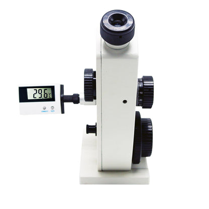 QIUSUO Monocular Abbe Refractometer Lab Abbe Refractometer with Measuring Range 1.3000-1.7000 nD 0.0-95% Brix Accuracy ±0.0002 Dissolved Solids Brix 0-95% Temperature Display Digital thermometer Regular price
