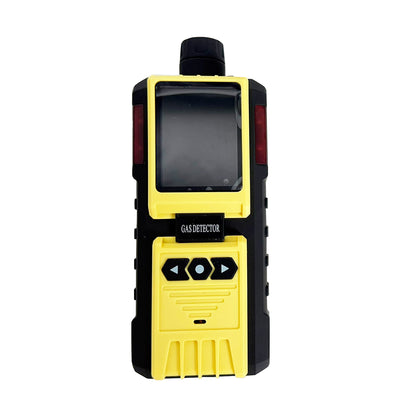 QIUSUO Portable CL2 Detector Portable Chlorine Concentration Testerwith Gas Pump Sampling Method Measuring Range 0-50ppm Resolution 0.1ppm L-Alarm 5ppm H-Alarm 10ppm 32-bit Built-in MCU Accuracy≦±5% F.S. for Petroleum Chemical Environmental Metallurgy