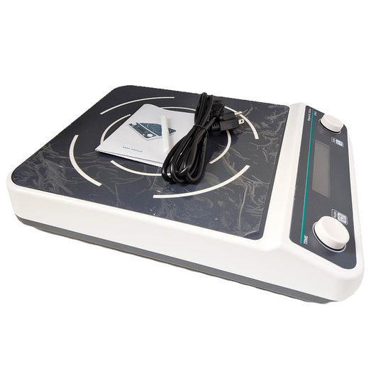 QIUSUO High Capacity Magnetic Stirrer Magnetic Mixers with Magnet Size Range 50MM Max Stirring Volume 10L Range of RPM 50-1500rpm Speed Regulation Accuracy ±5rpm/min LCD Display