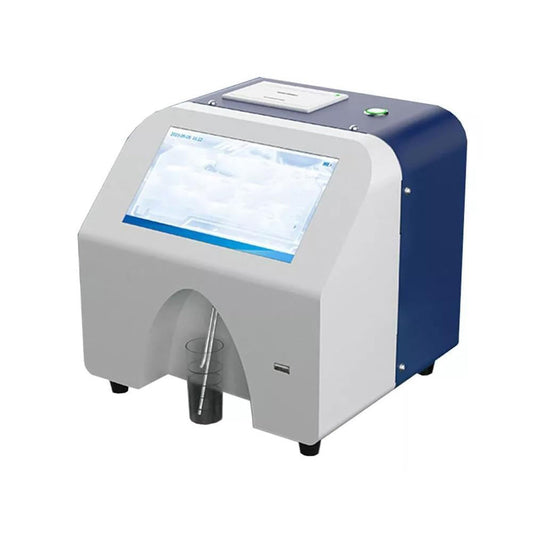 QIUSUO Dairy Composition Analyzer Laboratory Ultrasonic Milk Analyzer Intelligent Milk Detector Testing with USB Interface Touch Screen Built-in Automatic Cleaning Function