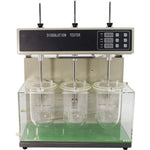 QIUSUO Dissolution Apparatus Tablet Dissolution Machine with Temp Control Range (Room Temp~ 45.0)℃ Temp Control Accuracy ±0.3℃ Eccentricity of Rotating Shaft ±2.0mm Three Cups and Three Levers One Single Row