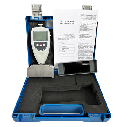 QIUSUO Steel Mesh Tension Meter Screen Printing Frame Tension Meter with Resolution 0.1 Measurement Range 7~40 N/cm Fiducial Error 5% for Screen Printing and Screen Stencil Measurement