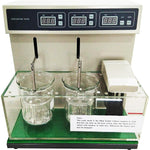 QIUSUO Disintegration Tester Tablet Disintegration Test Apparatus with Number of Hanging Glass Tubes 12 Basket Assembly 2 Minimum Spacing of Screen Mesh (25±2)mm Timing Range 1 to 900 Minutes