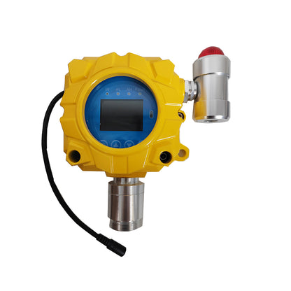 QIUSUO Wall-Mounted CL2 Gas Detector Monitor Chlorine  Gas Detector with 0-50ppm L-Alarm 5ppm H-Alarm 10ppm Wall-mounted