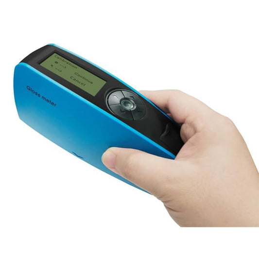 QIUSUO Multi-angle Gloss Meter High Precision Gloss Meter with Measurement Range 20°:0-2000GU;60°:0-1000GU;85°:0-160GU Measuring Time 0.5S Large Storage To Save Over 35000 Data Repeatability 0~100GU:±0.2GU;100~2000GU:±0.2%GU