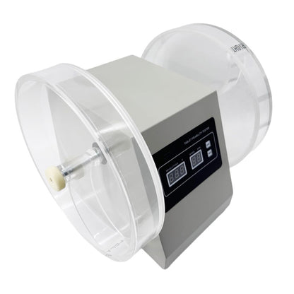 QIUSUO Friability Test Equipment Friability Machine with Inner Diameter of Turntable Cylinder Φ286mm Number of Turntable Cylinders 2 Rotation Speed Range 25 rpm Range of Turning Circles (10~900)Circles