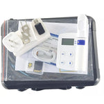 QIUSUO Digital Chlorophyll Content Meter Measuring Chlorophyll Content in Plants with Measure Range Chlorophyll 0.0-99.99SPAD Nitrogen Content 0.0-99.99mg/g Leaf Temperature -10-99.9℃ Leaf Humidity 0.0-99.9RH%