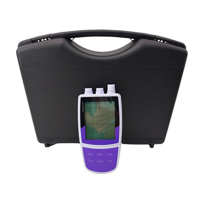 QIUSUO Portable Sulfide Ion Meter Sulfide Ion Concentration Tester with Accuracy ±1% F.S. Range 0.003 to 32000 ppm Range -1999.9 to 1999.9 mV 2 to 5 Points Calibration
