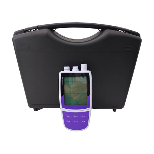 QIUSUO Portable Silver Ion Meter Ag Ion Meter with Standard Calibration Fluid Accuracy ±1% F.S. Range 0.01 to 107900 ppm Range -1999.9 to 1999.9 mV Calibration Solutions 0.001/0.01/0.1/1/10/100/1000/10000
