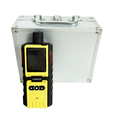 QIUSUO C2H4O Gas Detector Ethylene Oxide Gas Detector with Built-in Pump Measuring Range 0-100ppm Resolution 1ppm H-alarm 20ppm L-alarm 10ppm Response Time ≦30s  Water-Proof Dust-Proof and Explosion-Proof