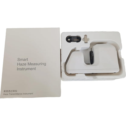 QIUSUO Haze Meters Handheld Haze Measurement with Test Range 0-100% USB Interface Massive Storage Double Protection for The Long-term Stability of the Instrument Touch Screen ASTM Standard for Haze Luminous Transmittance of Transparent Plastics