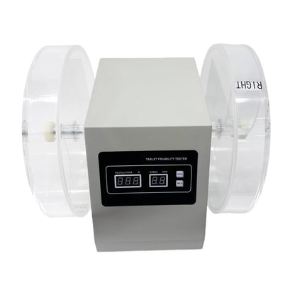 QIUSUO Friability Test Equipment Friability Machine with Inner Diameter of Turntable Cylinder Φ286mm Number of Turntable Cylinders 2 Rotation Speed Range 25 rpm Range of Turning Circles (10~900)Circles
