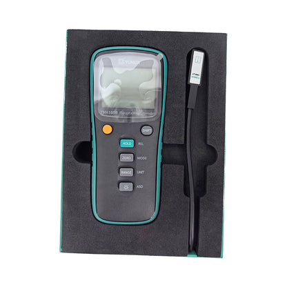 QIUSUO Digital Fluxgate Magnetometer High Sensitive Magnetometer Fluxmeter with Measuring Range 0~2000μT Accuracy 1% Frequency Range DC～400 Hz Linearity ± 0.5% Fluxgate Probe Input Interface Single-axis Fluxgate Sensor for Measuring Low Magnetic Field