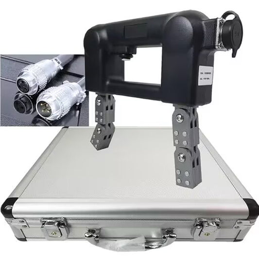 QIUSUO Magnetic Particle Inspection Equipment Magnetic Particle Inspection Equipment with Electric Source AC110V 50/60Hz Duty Cycle 50% Magnetic Pole Pitch 0-230mm Lifting Force AC>4.5kg (44N) for Pressure Vessels Pressure Pipes Welding Structures