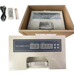 QIUSUO Tablet Hardness Testers Tablet Hardness Test Apparatus with Hardness Range 2~199.9N Hardness Accuracy ±1.5% Self-extruding Tablet Function Probe Procession Range 3~40mm