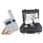 QIUSUO Portable Plant Nutrition Analyzer Chlorophyll Meter with Chlorophyll Measuring Range 0.0-99.99SPAD Nitrogen Content Measuring Range 0.0-99.99mg/g  Leaf Temperature Measuring Range -10-99.9℃