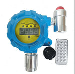 QIUSUO Fixed Ammonia Gas Leak Detector NH3 Detector with L-alarm 20ppm H-alarm 50ppm Range 0-100ppm Resolution 0.01ppm Precision＜5% F.S for Combustible and Toxic Gas Leakage Detection Test