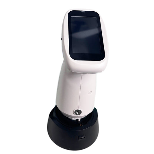 QIUSUO Imaging Spectrocolorimeter Color Meter Spectro Colorimeter with Displayed Accuracy 0.01 Measured Reflectance Range 0-200% Single Aperture Φ8mm Measuring Time About1s Wavelength Range 400-700nm