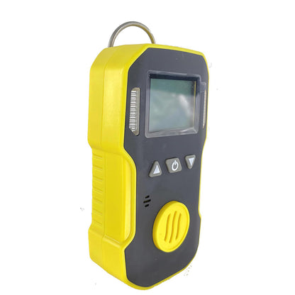 QIUSUO Hydrogen Cyanide Gas Detector HCL Portable Gas Detectors with Measuring Range 0 to 50ppm Resolution 0.1ppm  L-Alarm 5ppm H-Alarm 10ppm Working Time≧8h Continuously for Continuous Monitoring of Measurable Gases in Industrial Environments