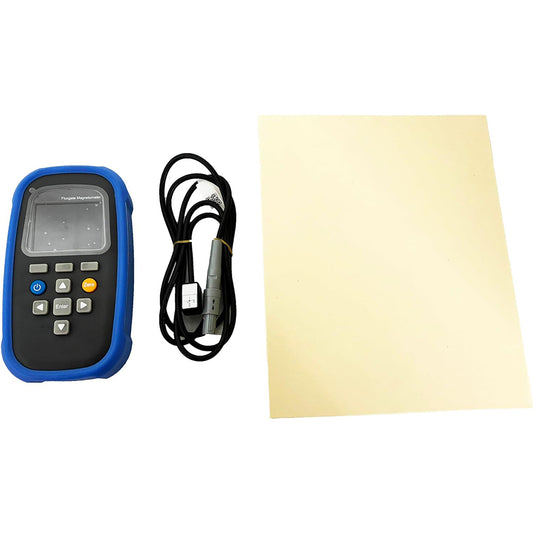 QIUSUO 3 Axis Fluxgate Magnetometer Weak Magnetometer Three Axis Fluxgate Magnetometer with Resolution 10nT Range 0 to 500μT Class 2 Linearity ± 0.5% 5-Digits Display for Fragmentation Processing Security Check