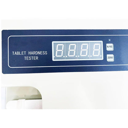 QIUSUO Digital Tablet Hardness Tester Tablet Hardness Testing with Hardness Range (2～200) N/(0.2～20) kg Hardness Accuracy ±1.5% Digital Calibration and Zero Adjustment