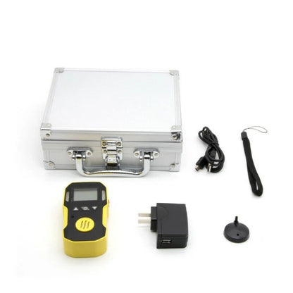 QIUSUO NO Gas Detector Portable Nitric Oxide Monitor with L-Alarm 50ppm H-Alarm 150ppm Range 0-250ppm Resolution 1ppm Accuracy ≦ 5% F.S Advanced Micro-Power Technology Sensors ABS Material Waterproof