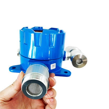 QIUSUO Wall-mounted Hydrogen Chloride Gas Detector Hydrogen Chloride Detector with Range 0-50ppm Resolution 0.1ppm Wall-Mounted 4-20mA and RS485 Input Die-cast Aluminum Shell&nbsp;