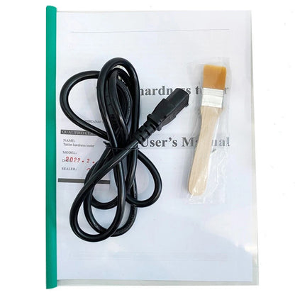 QIUSUO Tablet Hardness Tester Digital Tablet Hardness Tester with Probe Procession Range (3~20) mm Hardness Range (2～200) N/(0.2～20) kg Auto-Test Duto-Diagnose Auto-Alarm Test Hardness Accuracy ±1.5 %